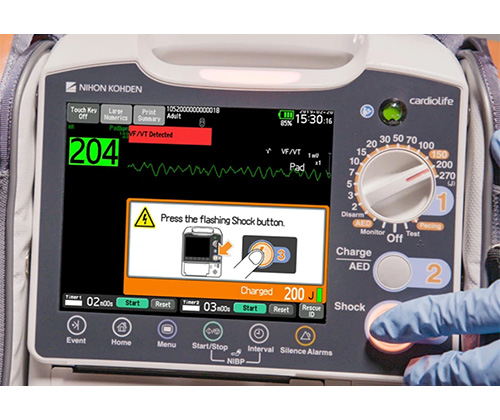 日本光电 Cardiolife  EMS-1052 除颤监护仪